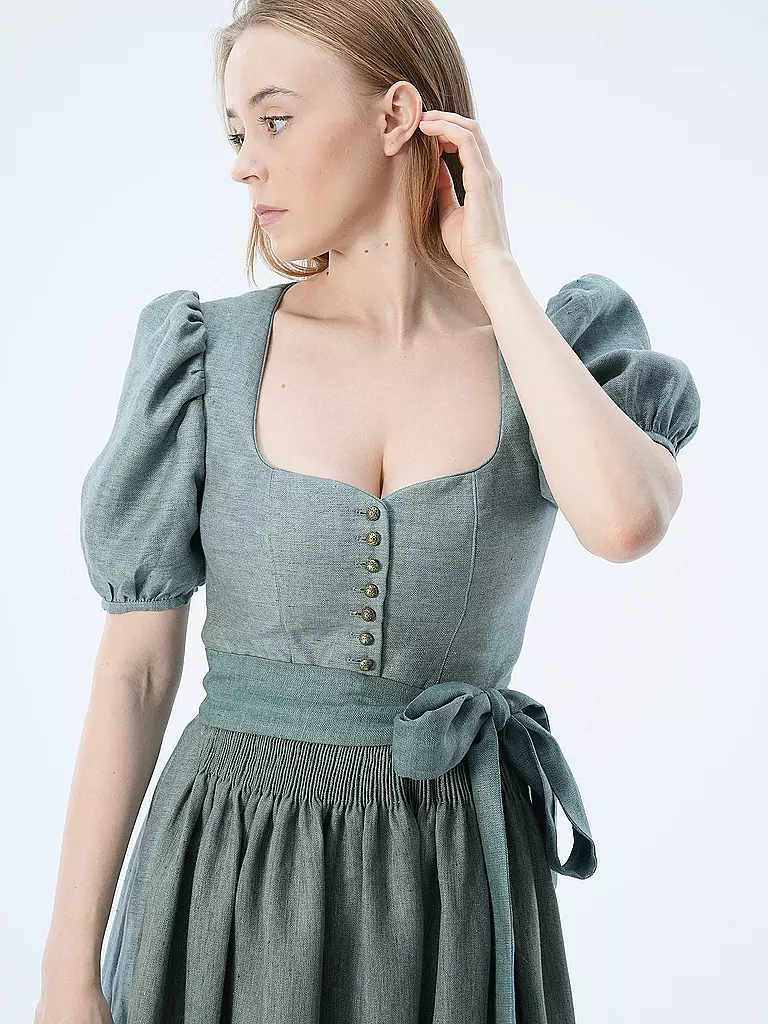 GOTTSEIDANK | Dirndl LINA 80cm | Verde chiaro