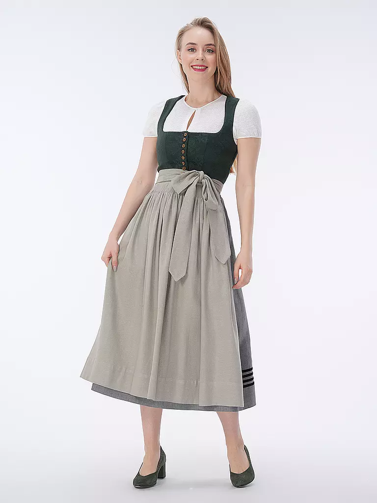 GOTTSEIDANK | Dirndl MONIKA | Verde scuro