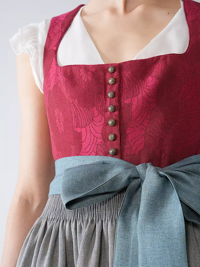 GOTTSEIDANK | Dirndl MONIKA | Rosso