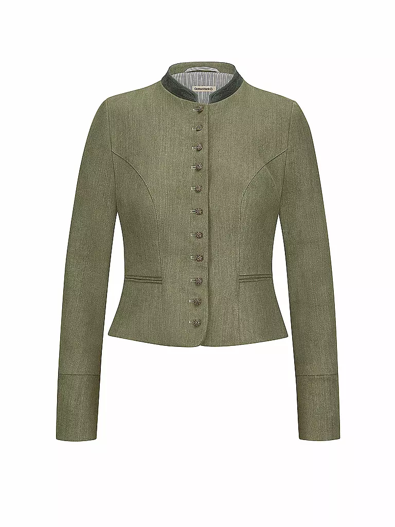 GOTTSEIDANK | Giacca tradizionale BARBARA | Verde scuro