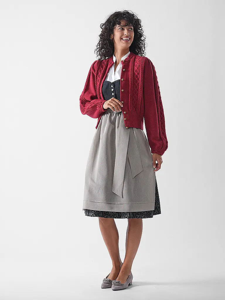 GOTTSEIDANK | Giacca tradizionale LEA | Rosso