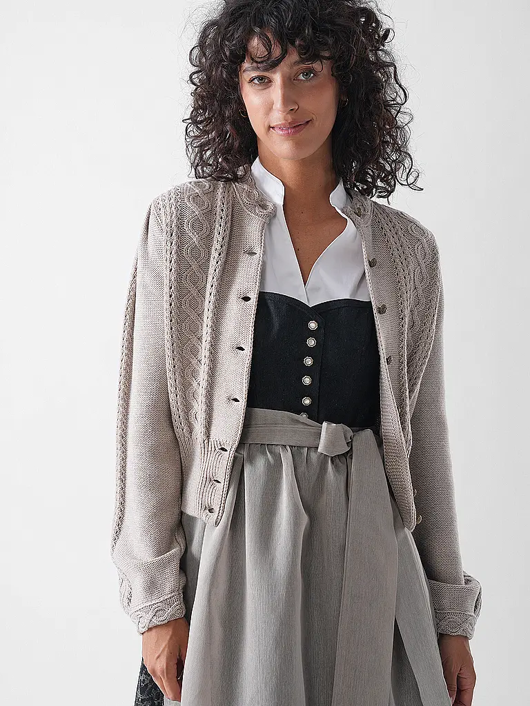 GOTTSEIDANK | Giacca tradizionale LEA | Crema