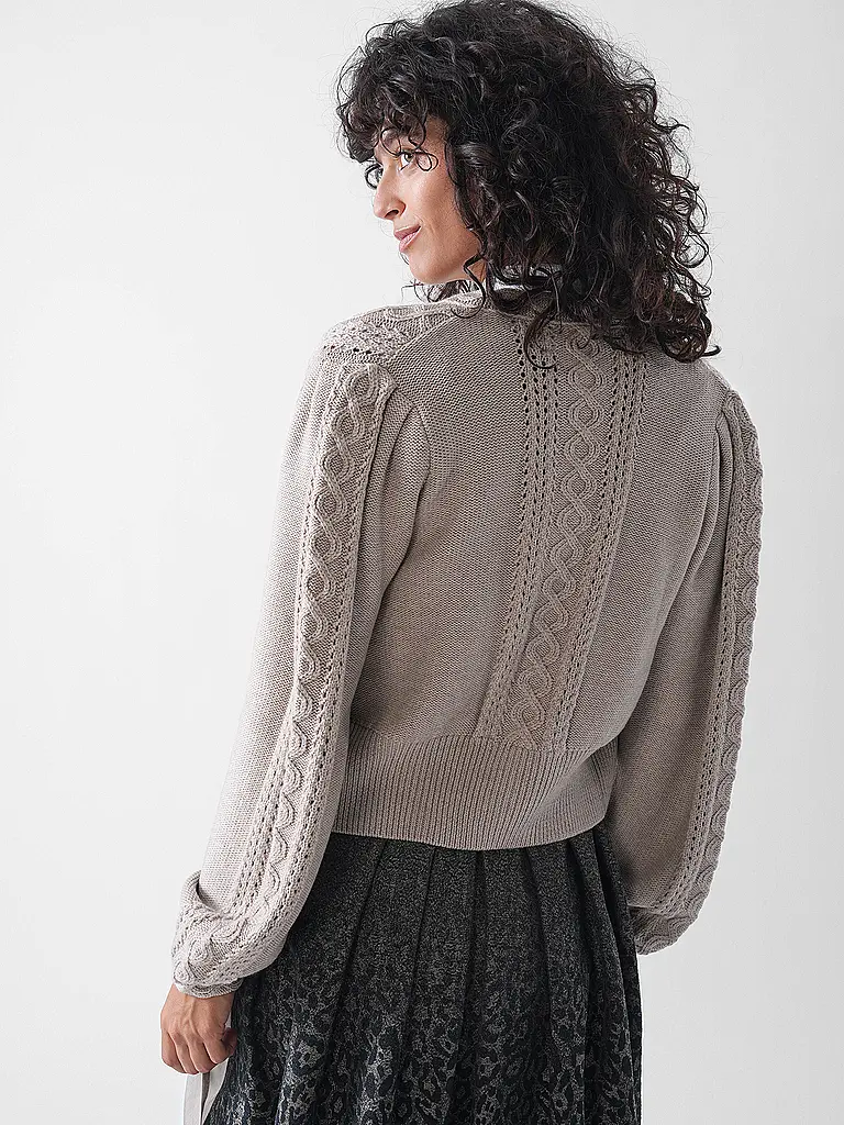 GOTTSEIDANK | Giacca tradizionale LEA | Crema