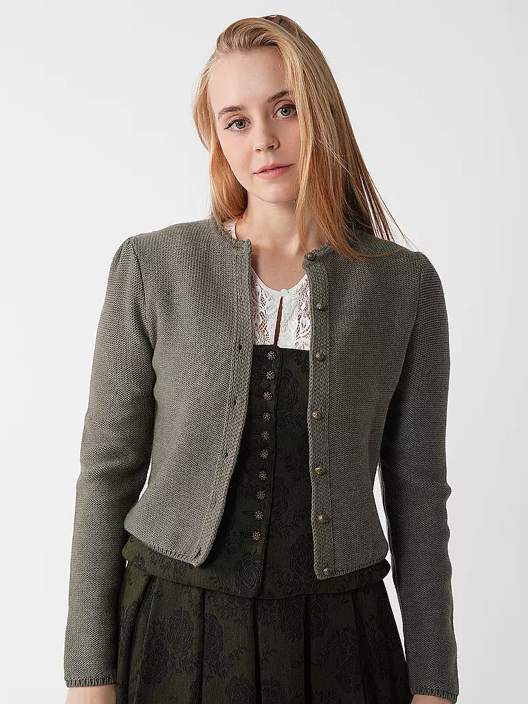 GOTTSEIDANK | Giacca tradizionale MIRL | Verde chiaro