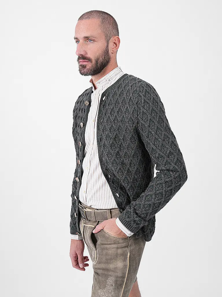 GOTTSEIDANK | Giacca tradizionale SIMON | Verde scuro