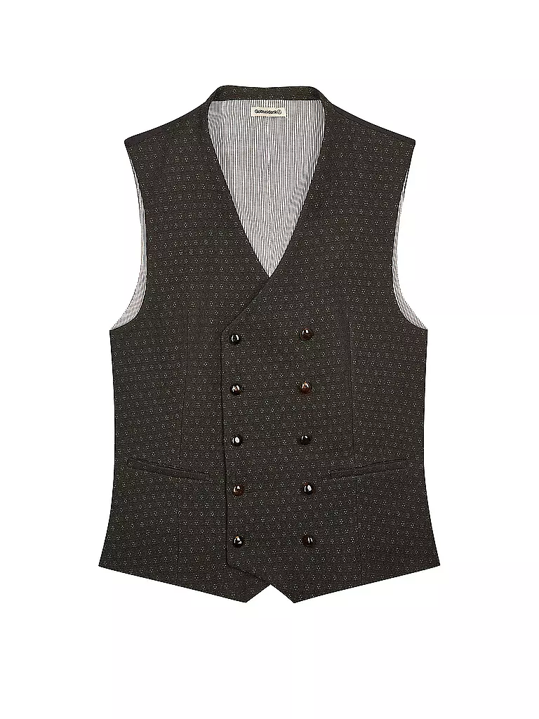 GOTTSEIDANK | Gilet tradizionale ADAM | Oliva