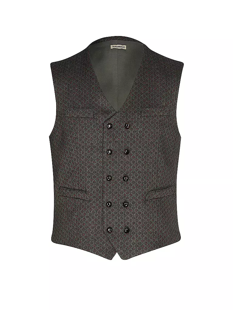 GOTTSEIDANK | Gilet tradizionale EGON | Oliva