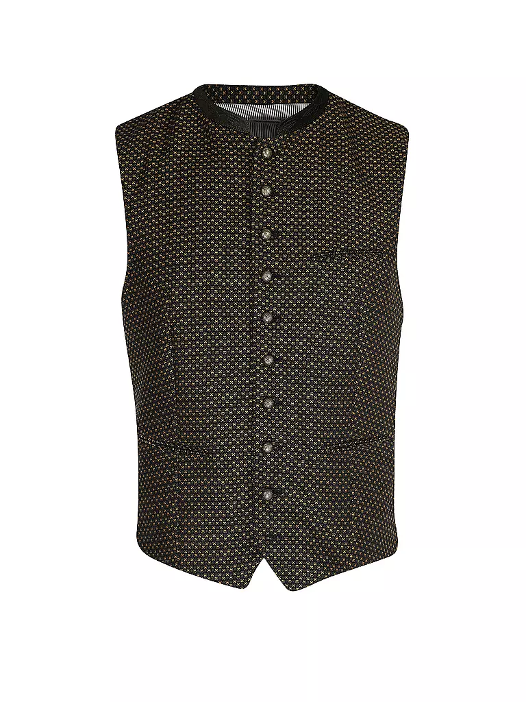 GOTTSEIDANK | Gilet tradizionale KONSTANTIN NS | Nero