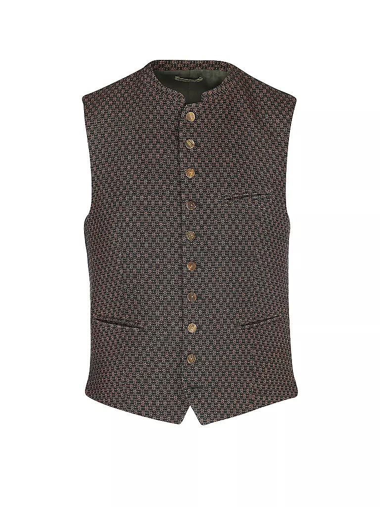 GOTTSEIDANK | Gilet tradizionale KONSTANTIN | Rosso scuro