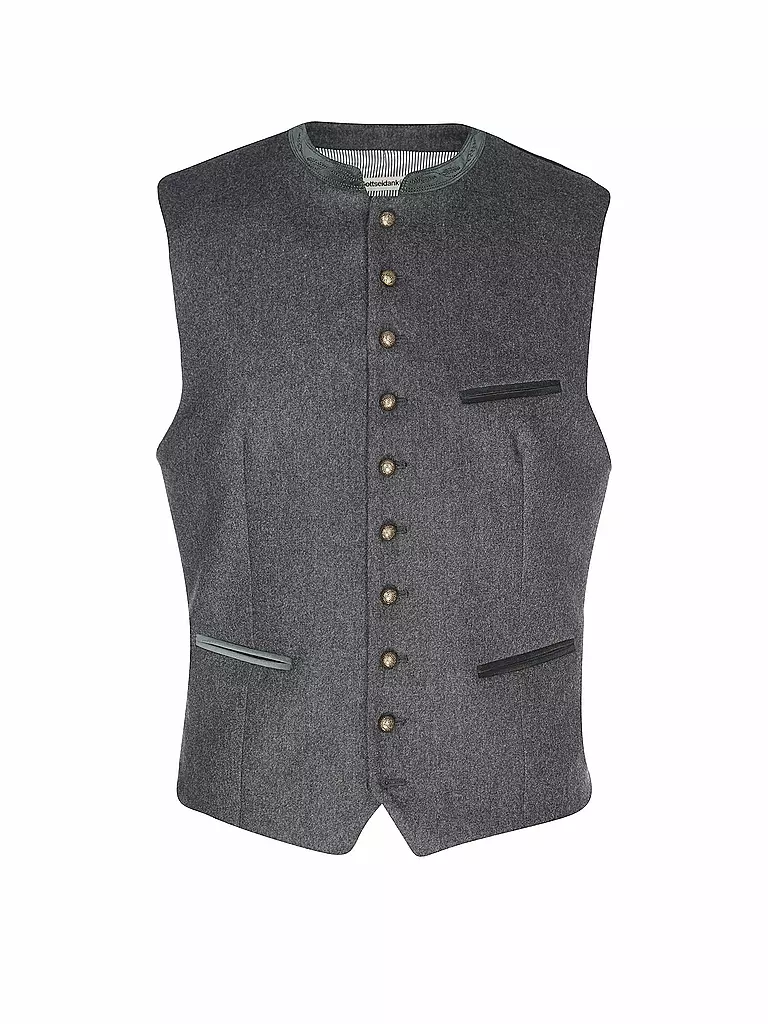 GOTTSEIDANK | Gilet tradizionale KONSTANTIN | Grigio
