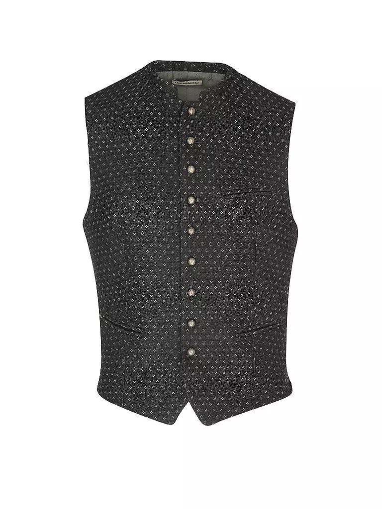 GOTTSEIDANK | Gilet tradizionale KONSTANTIN | Verde scuro