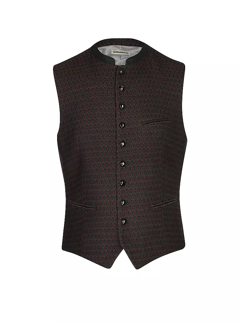 GOTTSEIDANK | Gilet tradizionale KONSTANTIN | Verde scuro