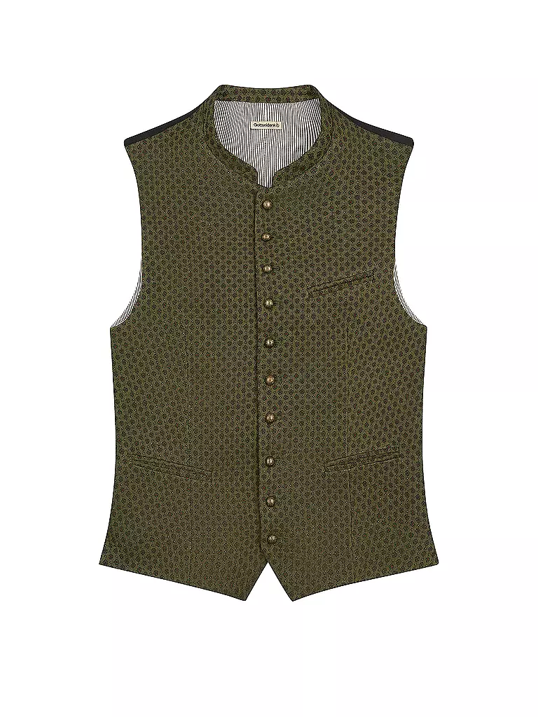 GOTTSEIDANK | Gilet tradizionale KONSTANTIN | Oliva