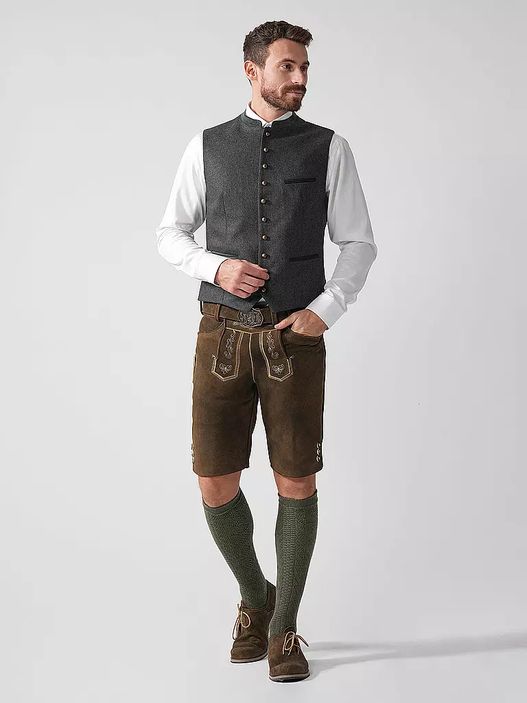 GOTTSEIDANK | Gilet tradizionale KONSTANTIN | Grigio