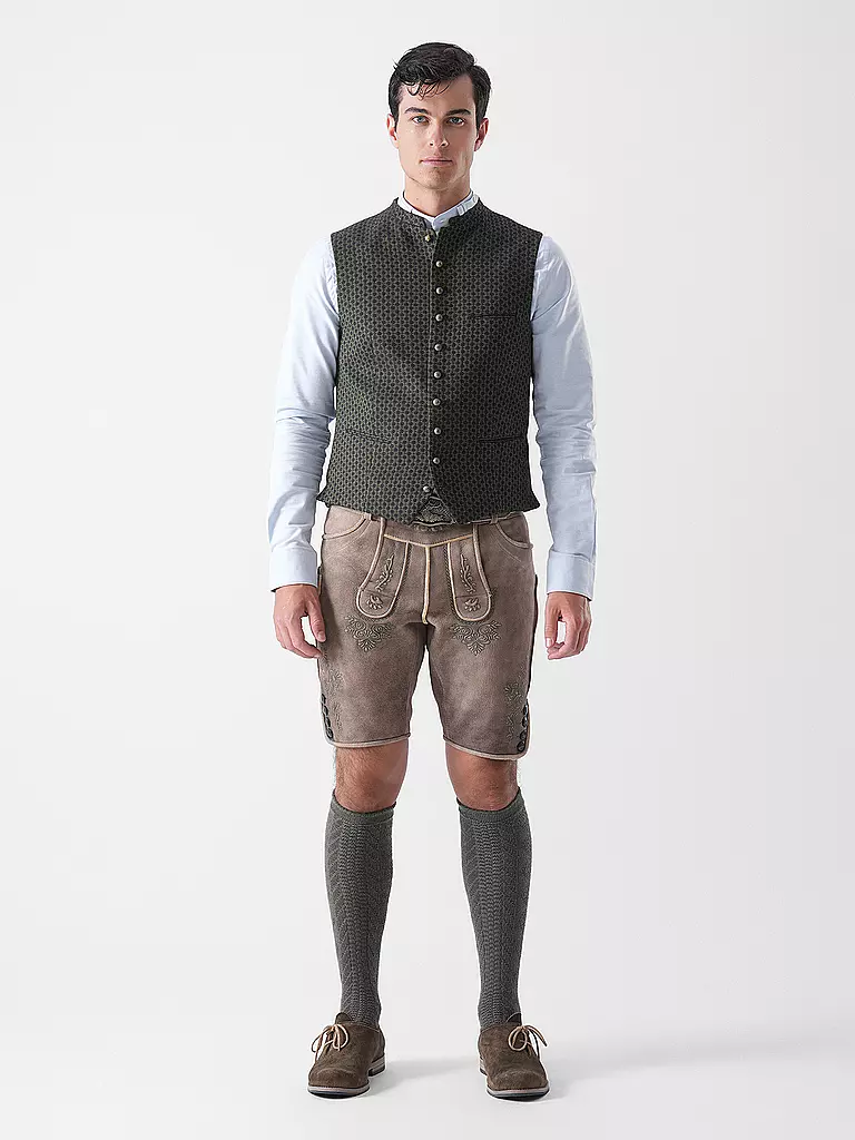 GOTTSEIDANK | Gilet tradizionale KONSTANTIN | Oliva
