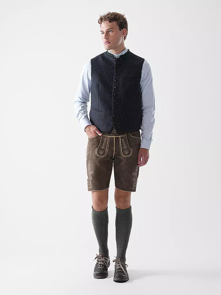GOTTSEIDANK | Gilet tradizionale KONSTANTIN | Blu