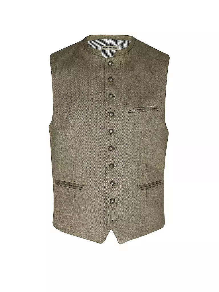 GOTTSEIDANK | Gilet tradizionale | Oliva