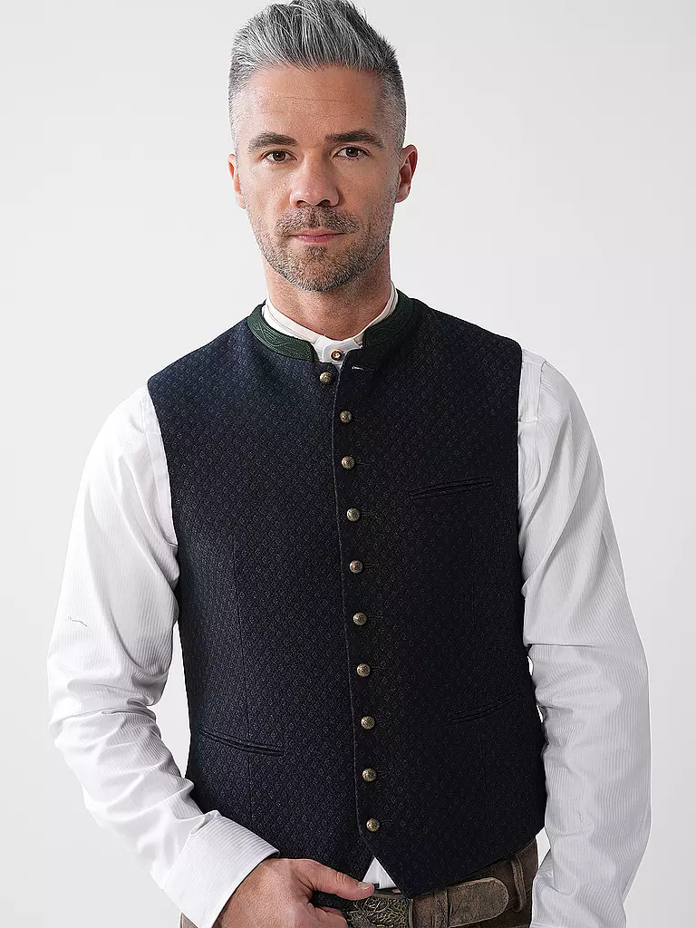 GOTTSEIDANK | Gilet tradizionale | Blu scuro