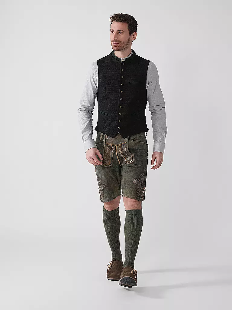 GOTTSEIDANK | Gilet tradizionale | Oliva