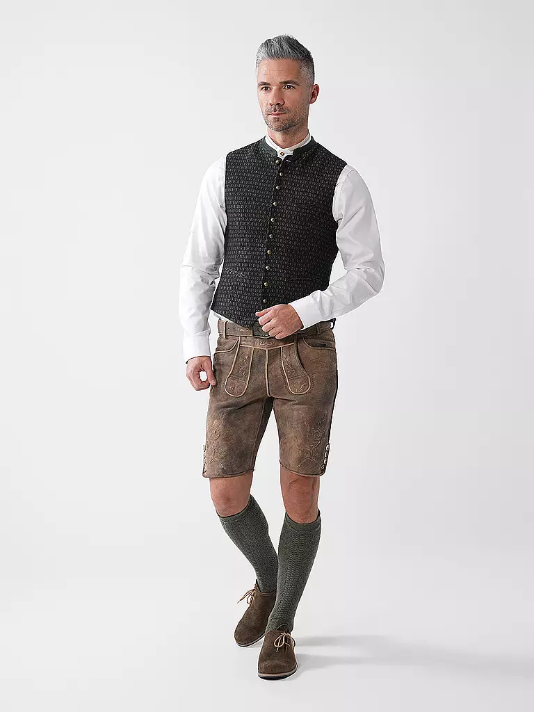 GOTTSEIDANK | Gilet tradizionale | Oliva
