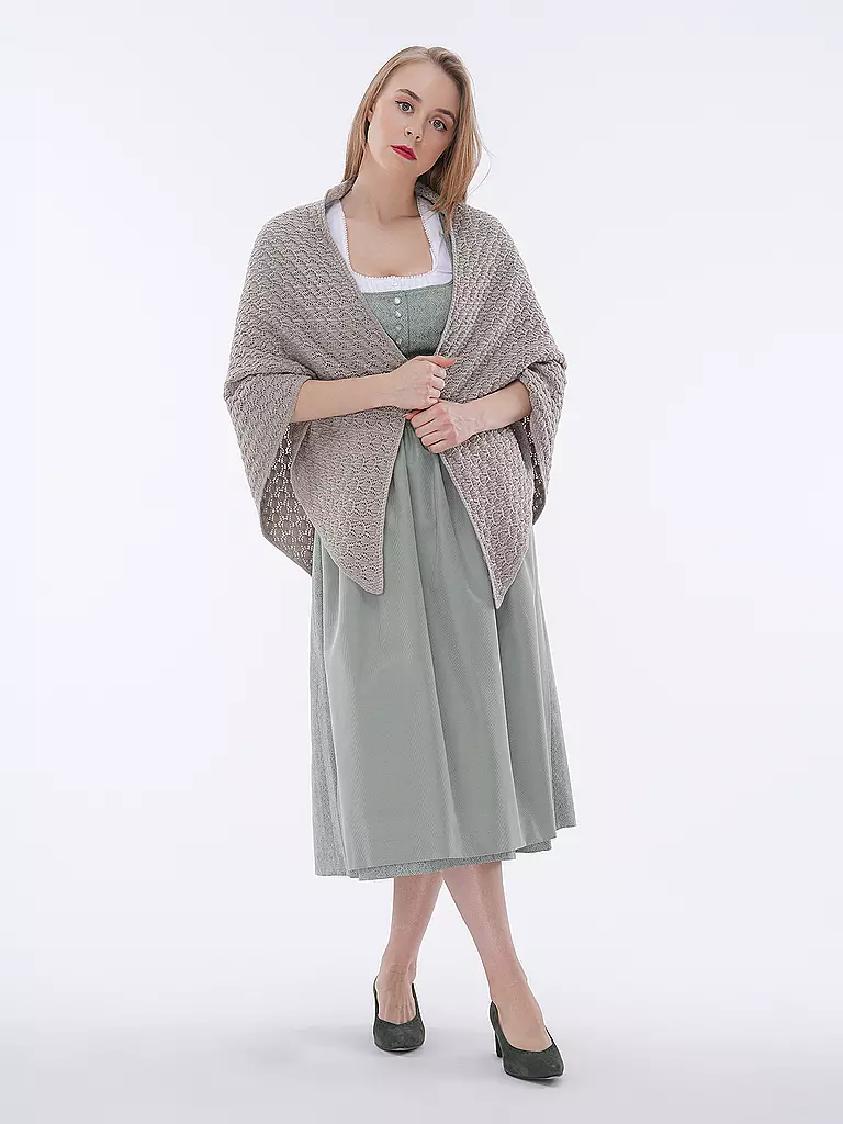 GOTTSEIDANK | Stola tradizionale JOLANDA | Crema