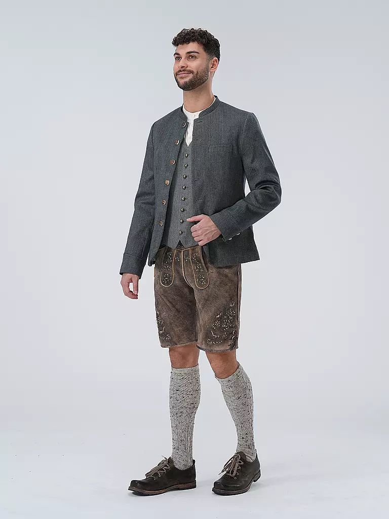 GOTTSEIDANK | Trachtensakko HELMUT | Grigio