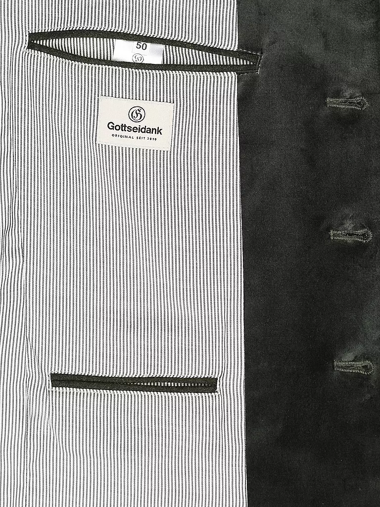 GOTTSEIDANK | Trachtensakko HELMUT | Verde scuro