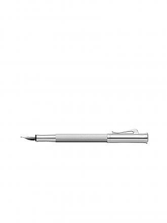 GRAF VON FABER-CASTELL | Penna stilografica Guilloche (rodio)