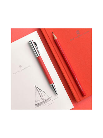 GRAF VON FABER-CASTELL | Libro con copertina in lino A5 India Red