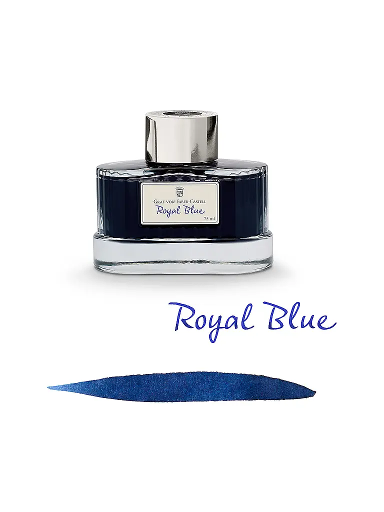 GRAF VON FABER-CASTELL | Calamaio Royal Blue 75ml | Senza colore
