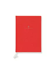 GRAF VON FABER-CASTELL | Libro con copertina in lino A5 Gulf Blue | Rosso