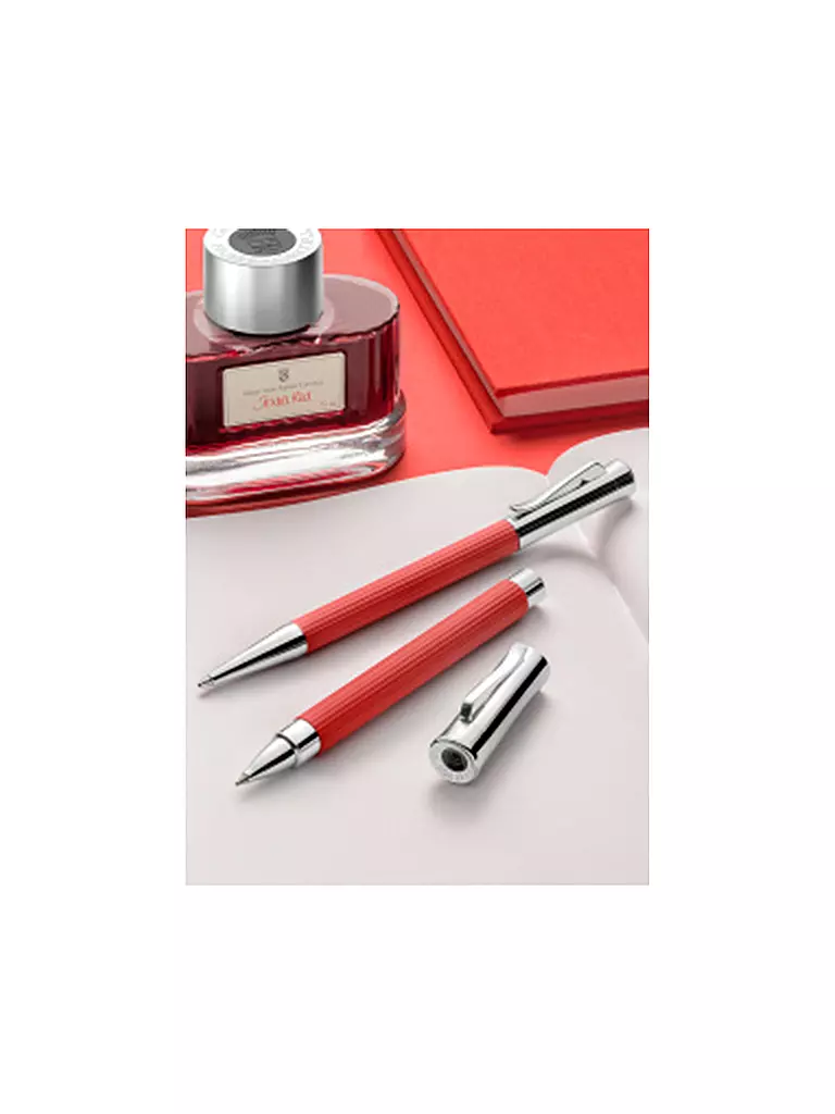 GRAF VON FABER-CASTELL | Libro con copertina in lino A5 India Red |