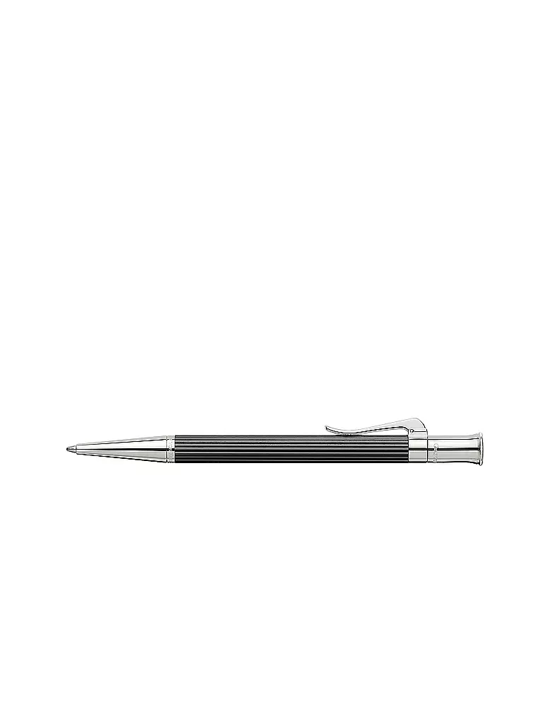 GRAF VON FABER-CASTELL | Penna a sfera a rotazione "Classic" (Ebenholz) | Senza colore