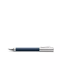 GRAF VON FABER-CASTELL | Penna stilografica "Tamitio" (blu notte) M | Senza colore