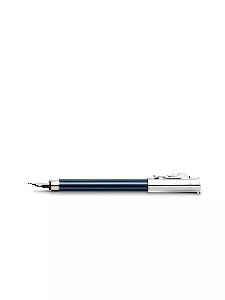 GRAF VON FABER-CASTELL | Penna stilografica "Tamitio" (blu notte) M | Senza colore