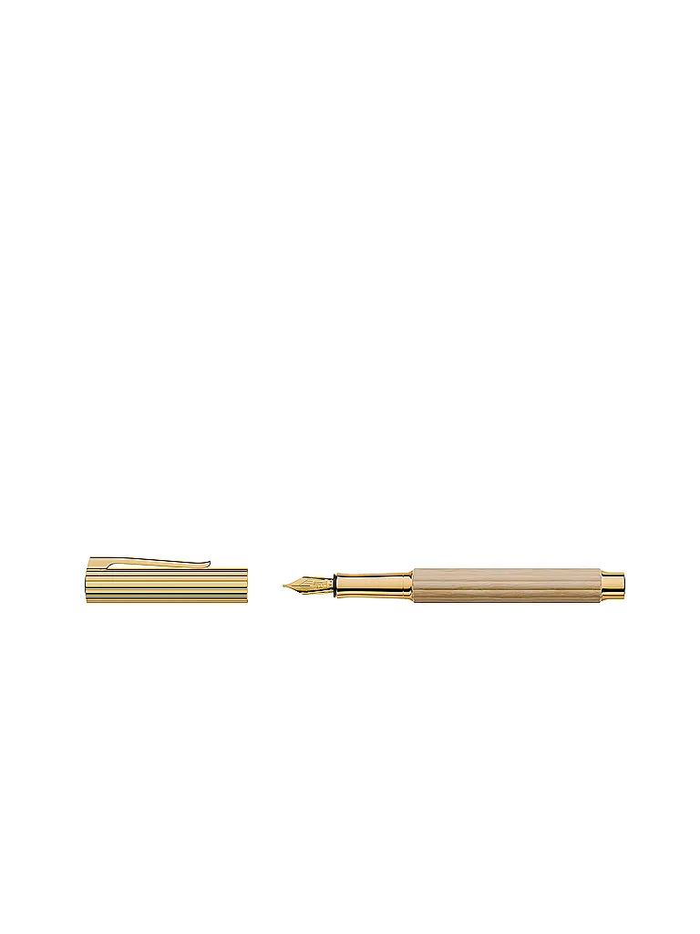 GRAF VON FABER-CASTELL | Penna stilografica Bloom 14k carpino Medium | 