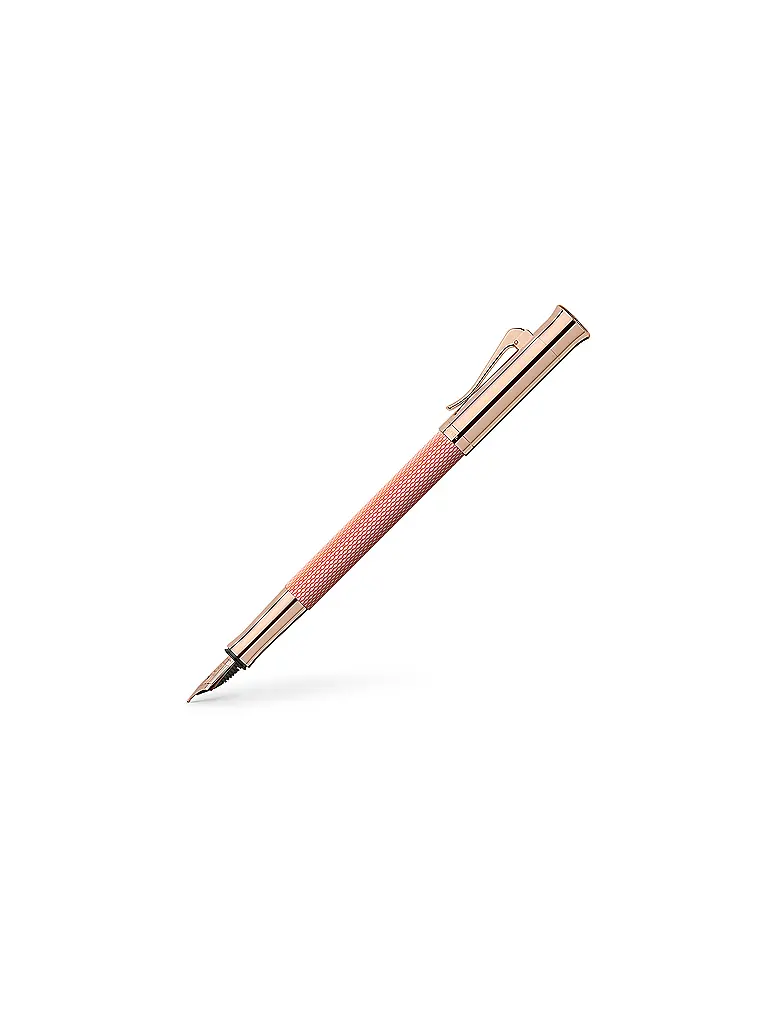 GRAF VON FABER-CASTELL | Penna stilografica Guilloche Rose Blush M | Rosa
