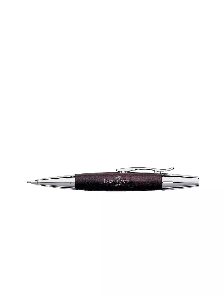 GRAF VON FABER-CASTELL | Portamine "e-Motion" (marrone scuro) | Senza colore