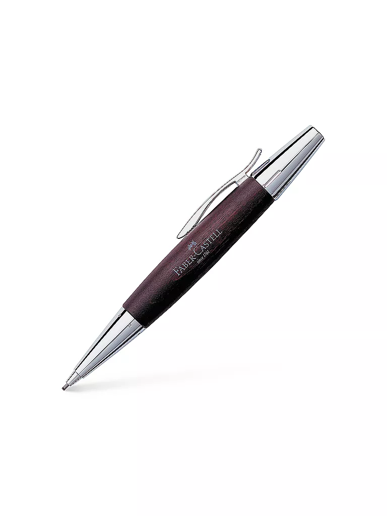 GRAF VON FABER-CASTELL | Portamine "e-Motion" (marrone scuro) | Senza colore