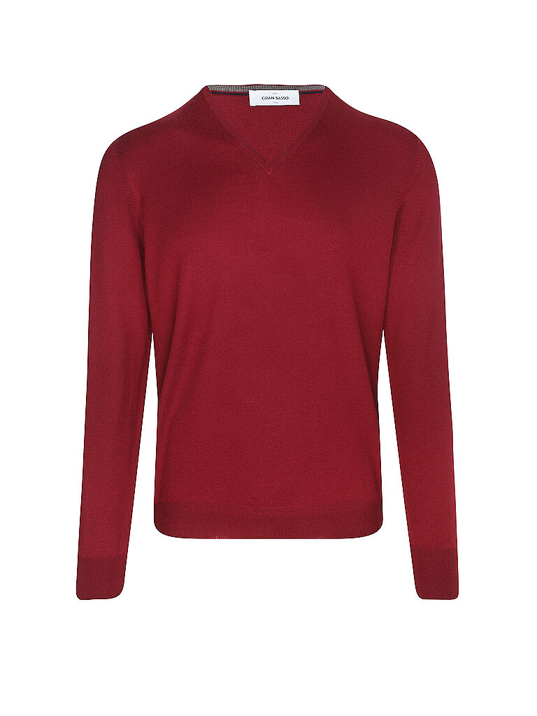 Gran Sasso Pullover rosso 50
