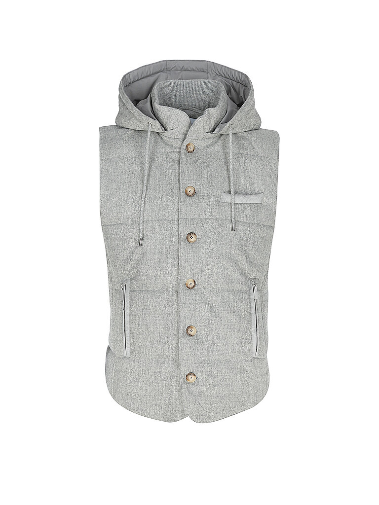 Gran Sasso Gilet grigio chiaro 48