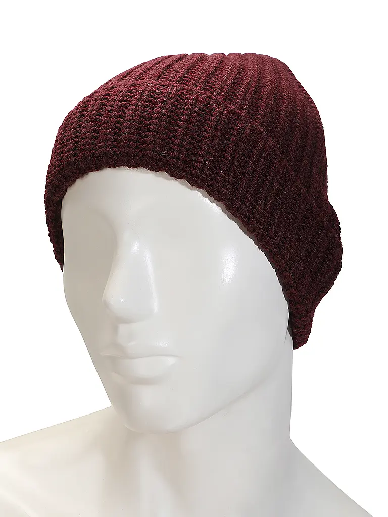 GRAN SASSO | Berretto - Cuffia | Rosso scuro