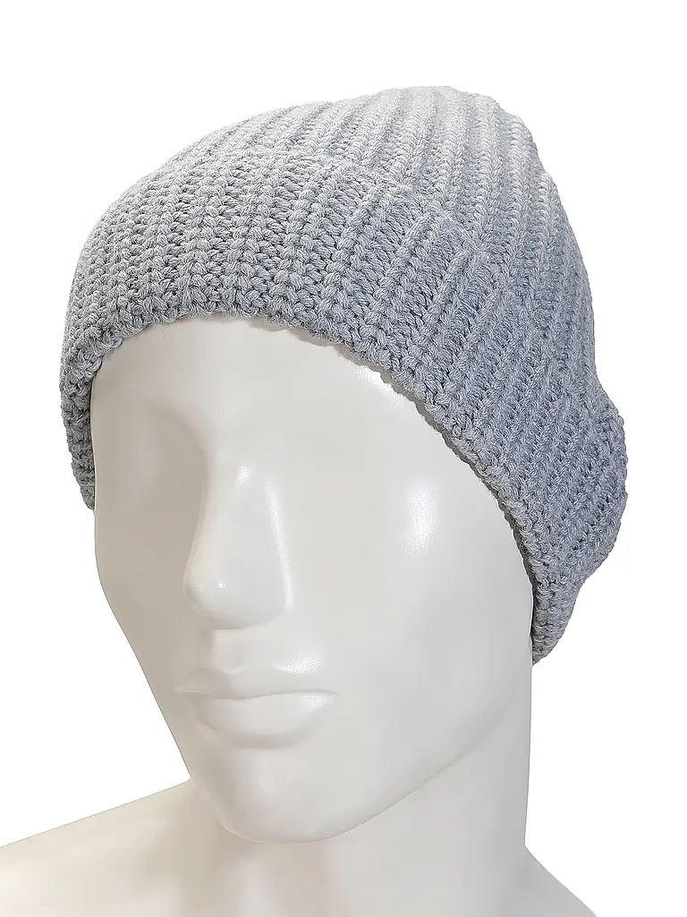 GRAN SASSO | Berretto - Cuffia | Grigio chiaro