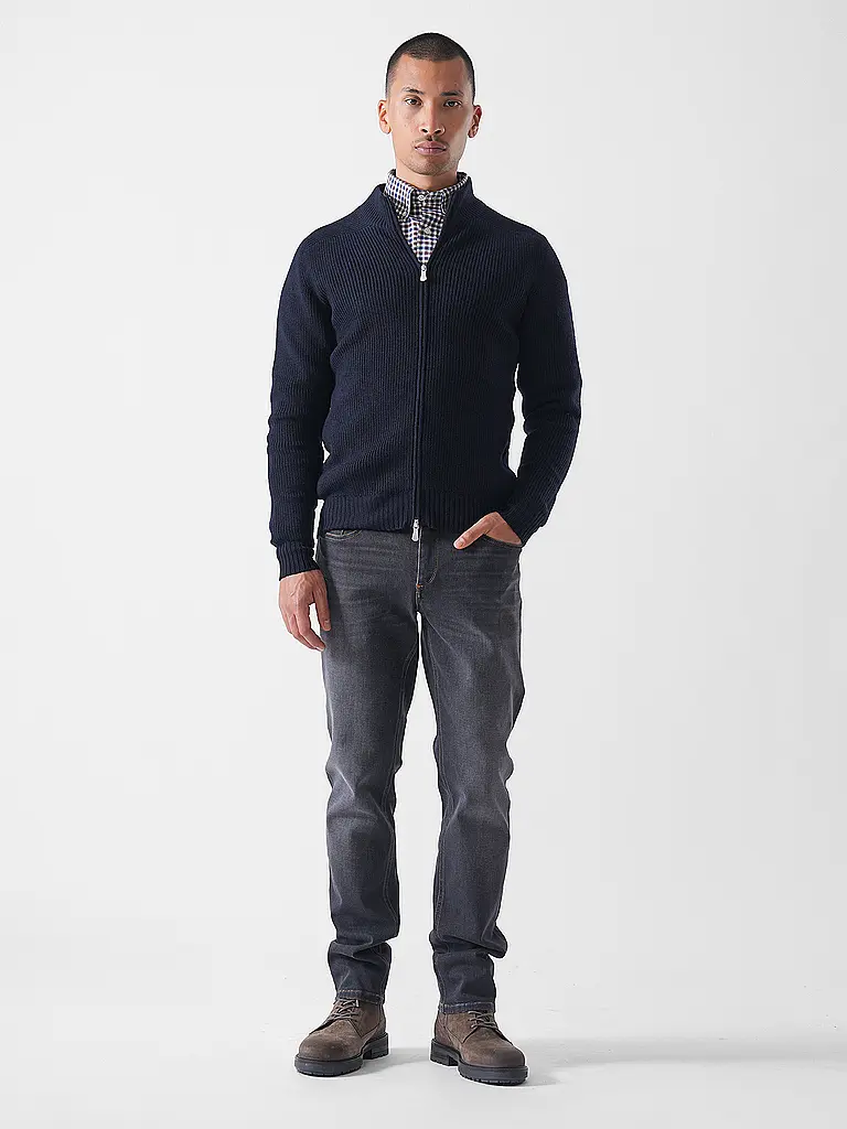 GRAN SASSO | Cardigan | Blu scuro