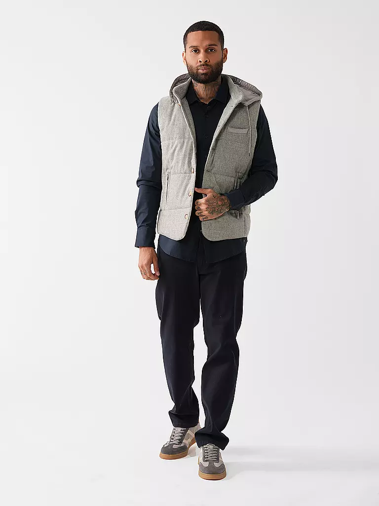 GRAN SASSO | Gilet | Grigio chiaro