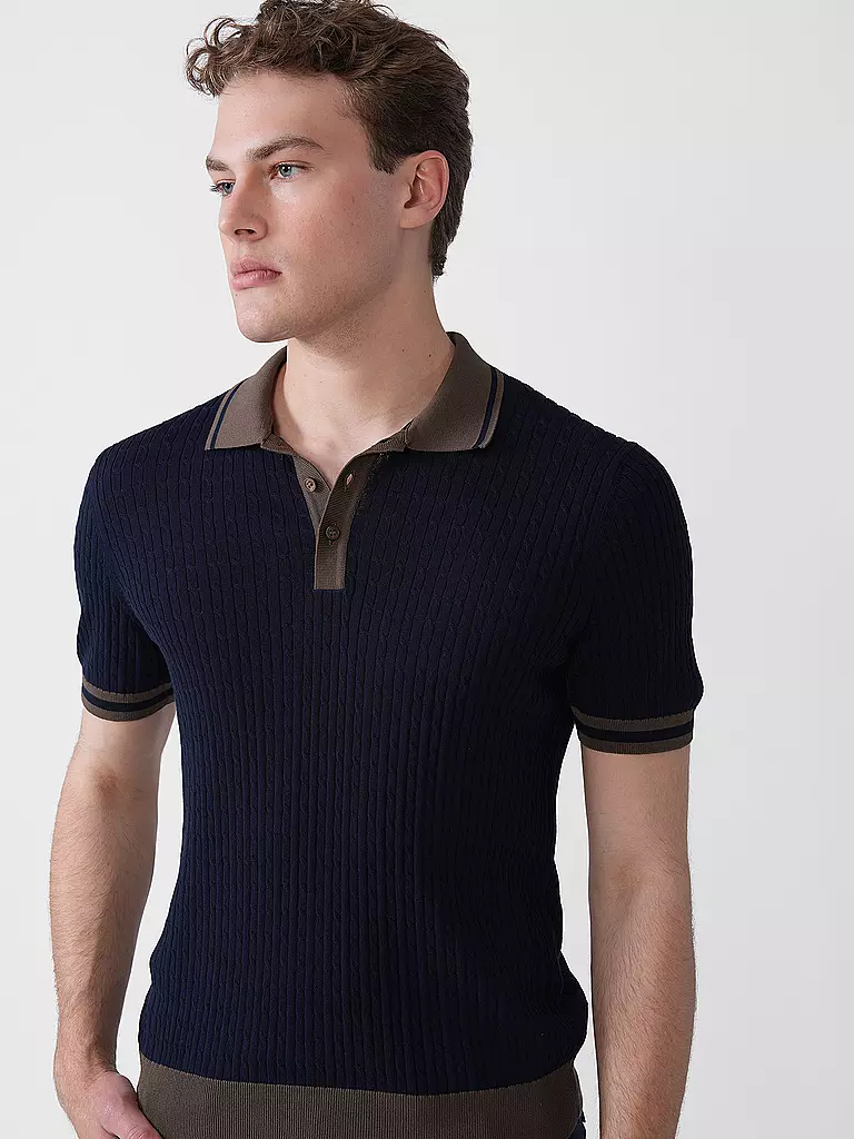 GRAN SASSO | Poloshirt  | Blu scuro