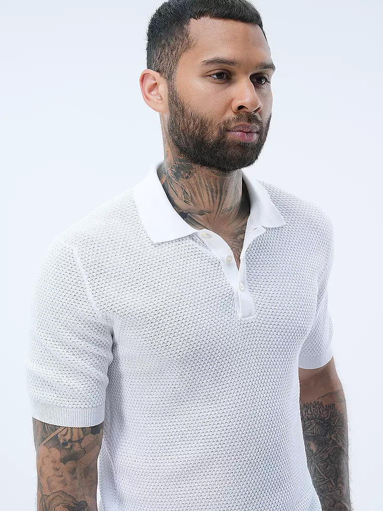 GRAN SASSO | Poloshirt | Bianco
