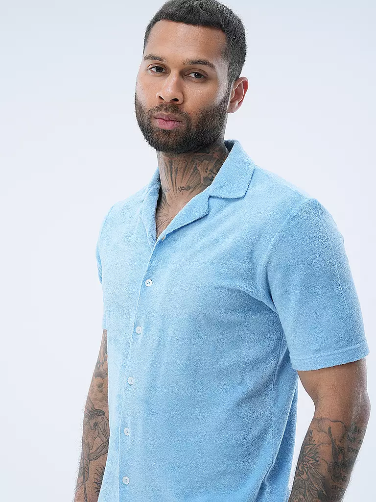 GRAN SASSO | Poloshirt | Blu chiaro