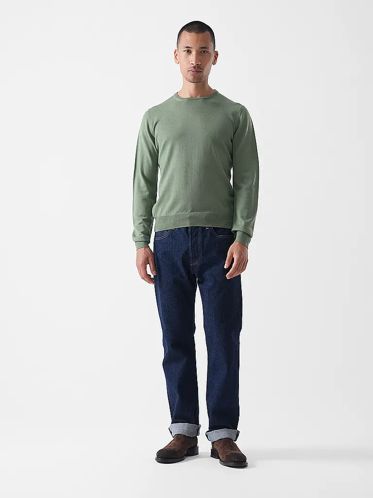 GRAN SASSO | Pullover | Verde chiaro