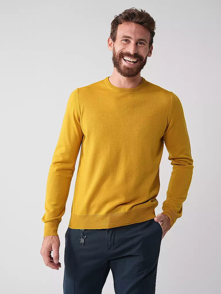 GRAN SASSO | Pullover | Senape